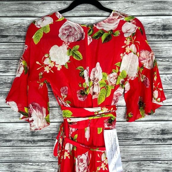 BCBGMAXAZRIA Rose Bloom Maxi Dress - New with tags - Picture 9 of 16